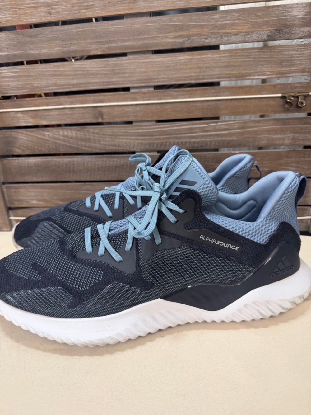 Adidas Alphabounce+ Sneakers Men’s Size 18 - Picture 6 of 9